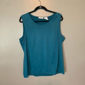 Worthington teal top
